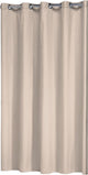 Rideau de douche en peau sceaux sceaux coloris 180x200 cm ecru