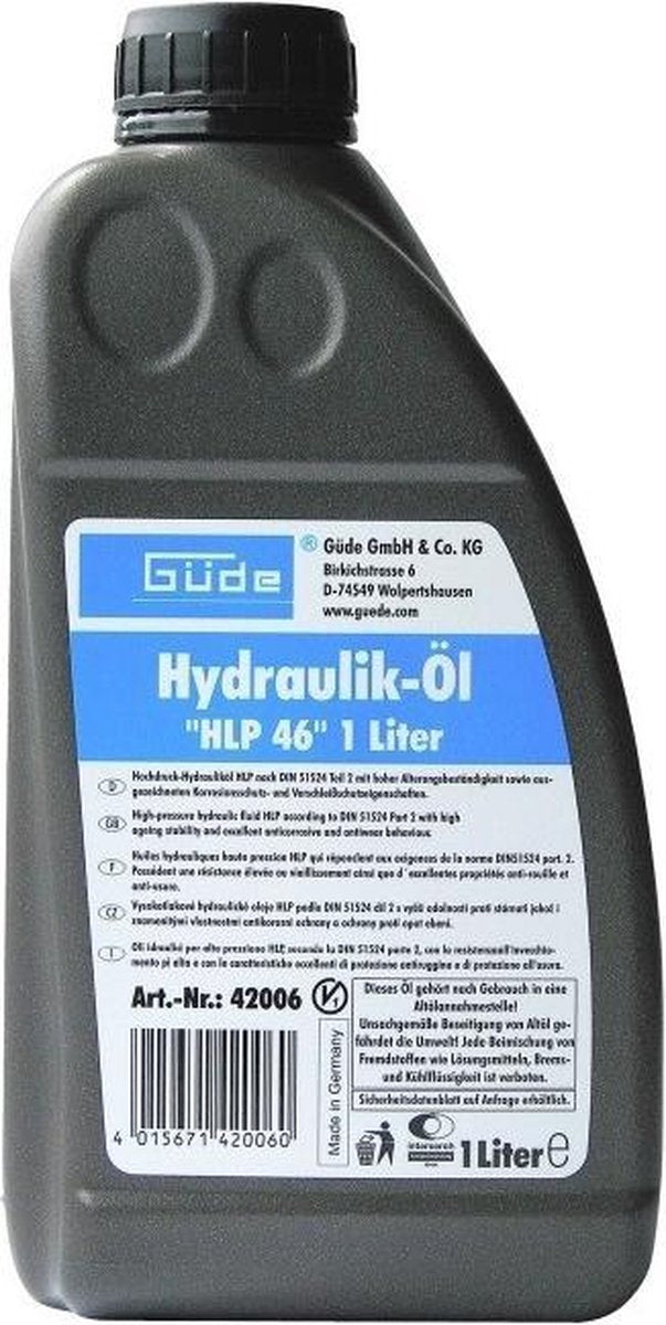 Huile hydraulique Güde huile hydraulique