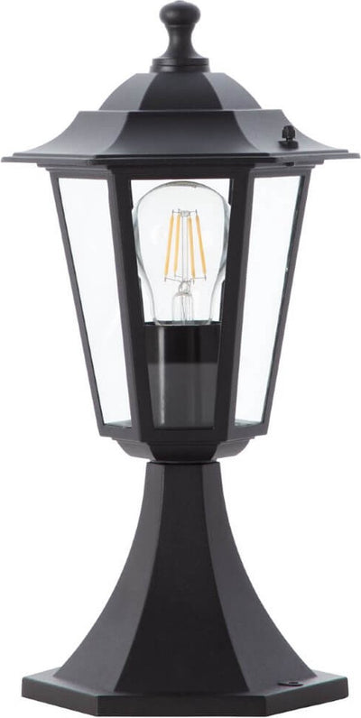 Brilliant carleen - lampe d'extérieur - ip44 - e27 max 1x40w - noir