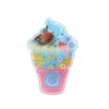 Crème glacée de jeu d'eau assorti
