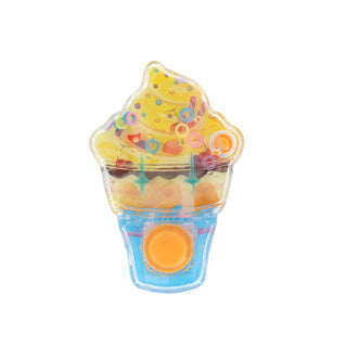 Crème glacée de jeu d'eau assorti