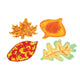 Colorations - feuilles artisanales géantes en carton, 24 pièces