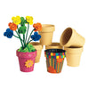 Colorations - Décorez votre propre pot de fleur Papier -Moche, ensemble de 10