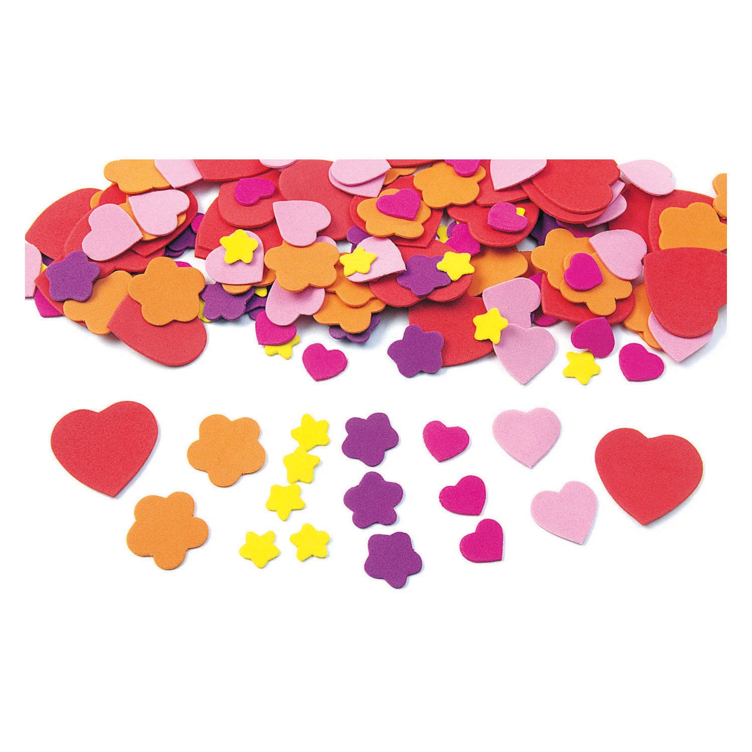 Colorations - Heart, Flowers Forme Moard, 150st.