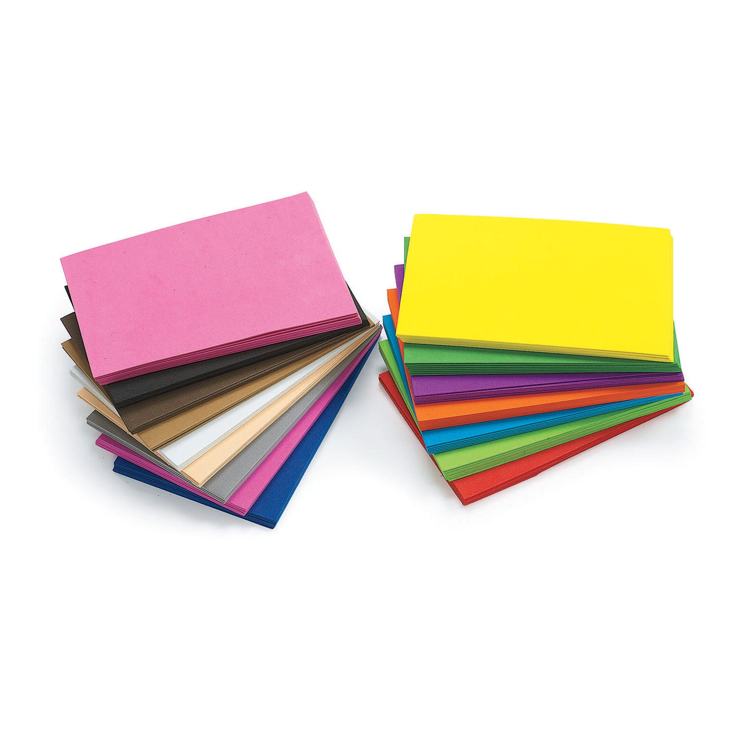 Colorations - Paper en mousse Super Pack, 100 feuilles (16 couleurs)