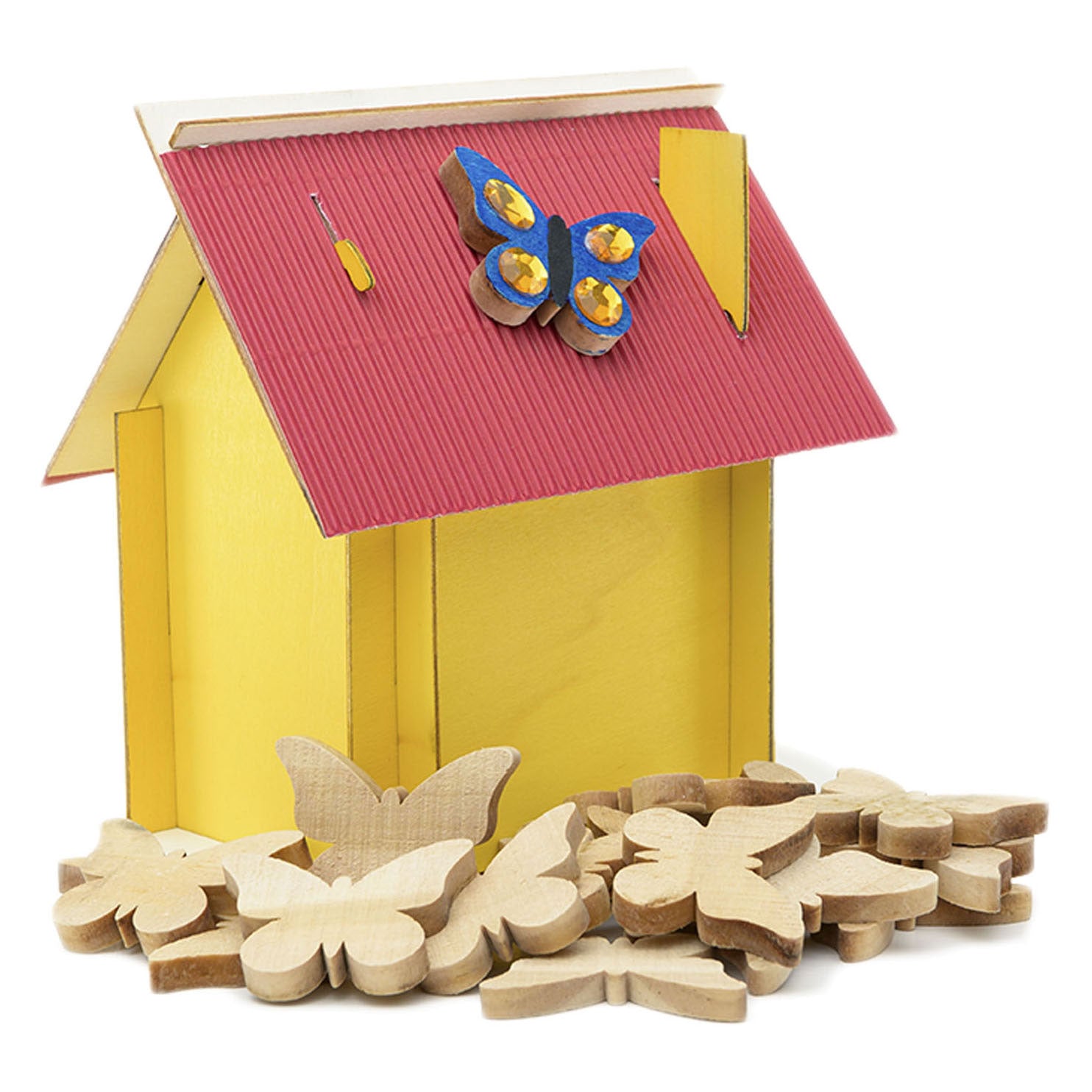 Colorations - Papillons en bois Small, 20e.