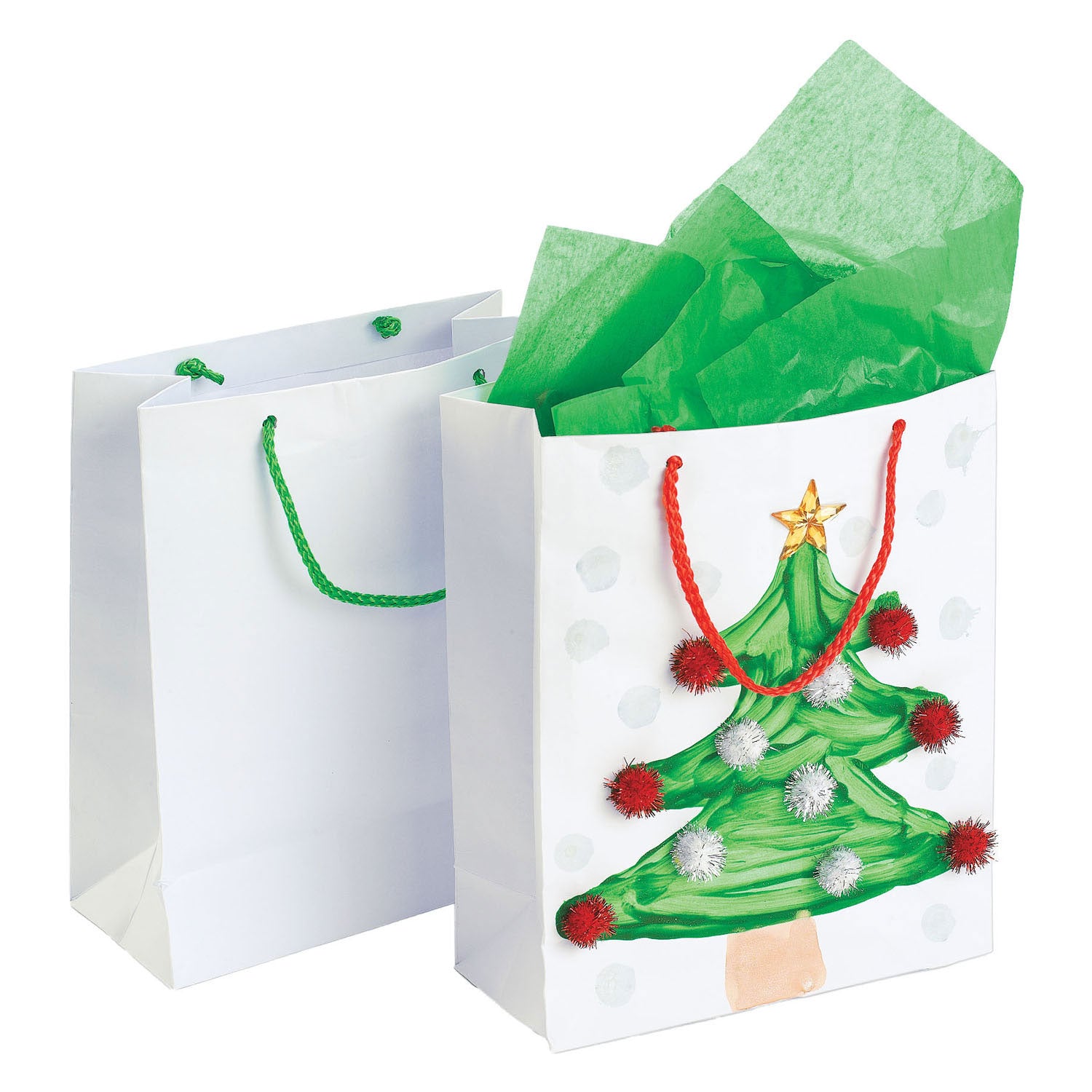 Les colorations décorent votre propre sac cadeau, 24e.