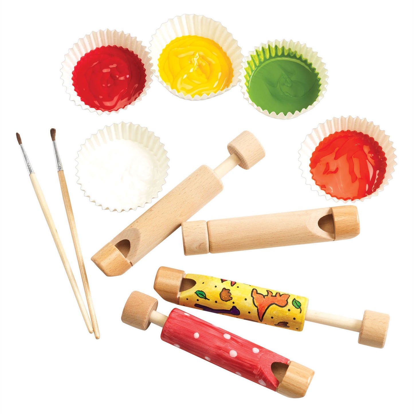 Colorations Décorez votre propre sifflet coulissant en bois, 12e