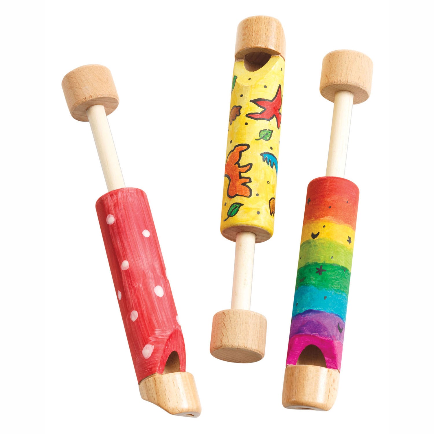 Colorations Décorez votre propre sifflet coulissant en bois, 12e