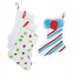 Colorations - Décorez votre propre chaussette de Noël, ensemble de 12