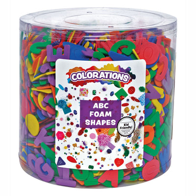 Colorations - Lettres en mousse ABC dans un seau, 2208pcs.