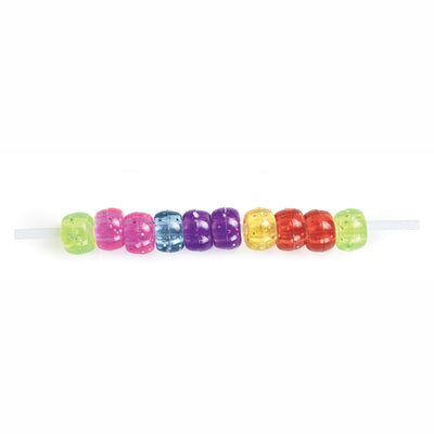 Colorations Perles de filetage scintillant Color dans le sac, 453 grammes