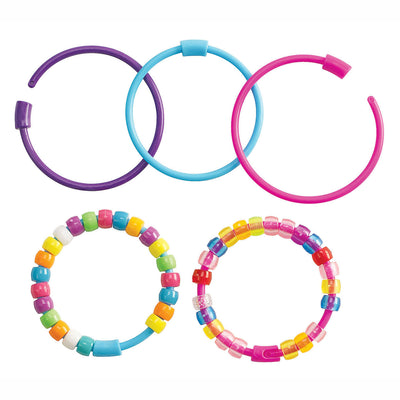 Colorations - bracelets de perles avec fermoir, lot de 24