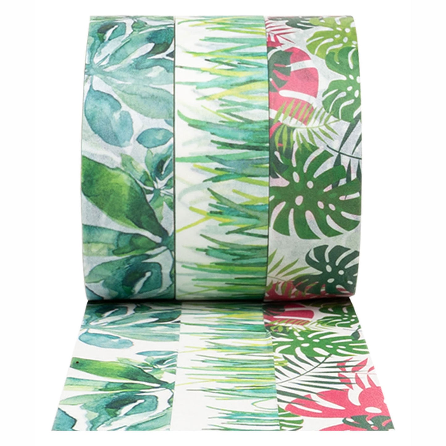 Colorations - Washi Tape Plants 3 rouleaux, 5mtr.