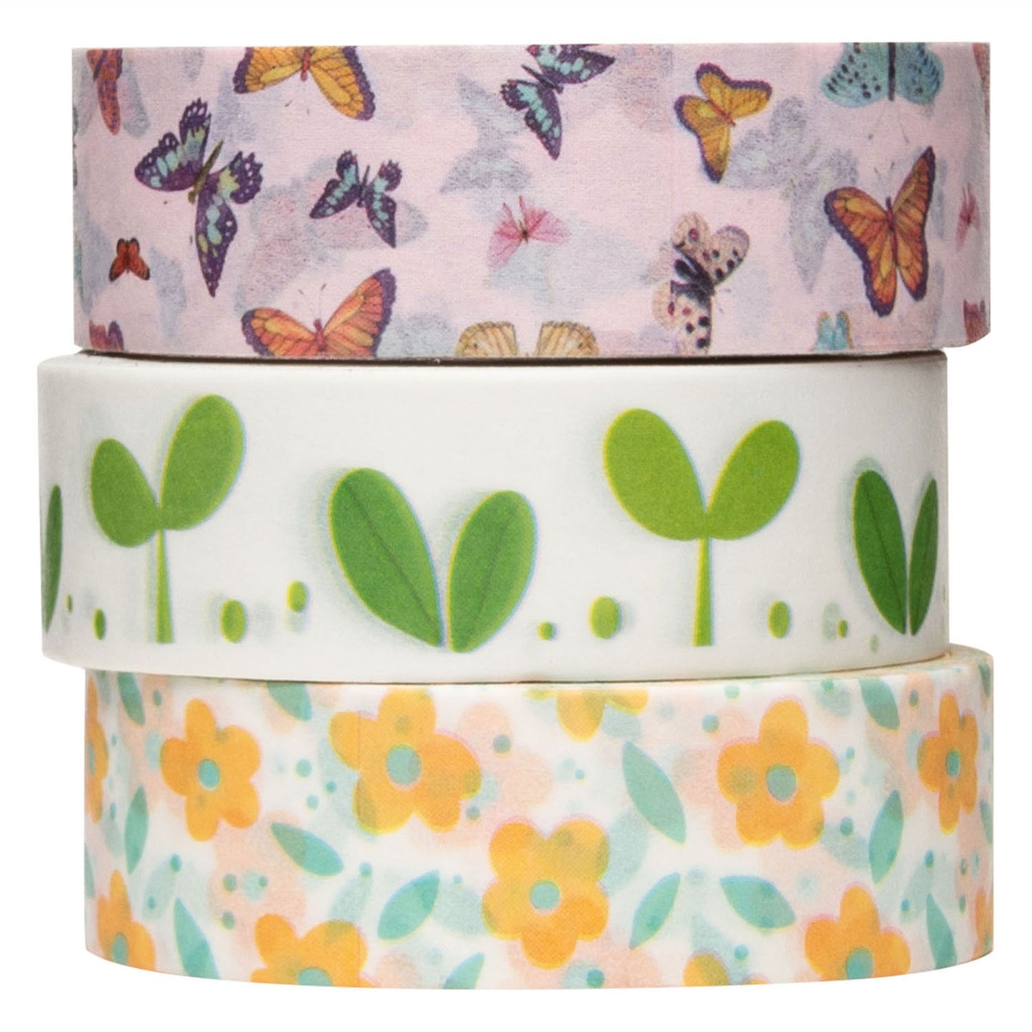 Colorations - Washi Tape Spring 3 rouleaux, 5mtr.