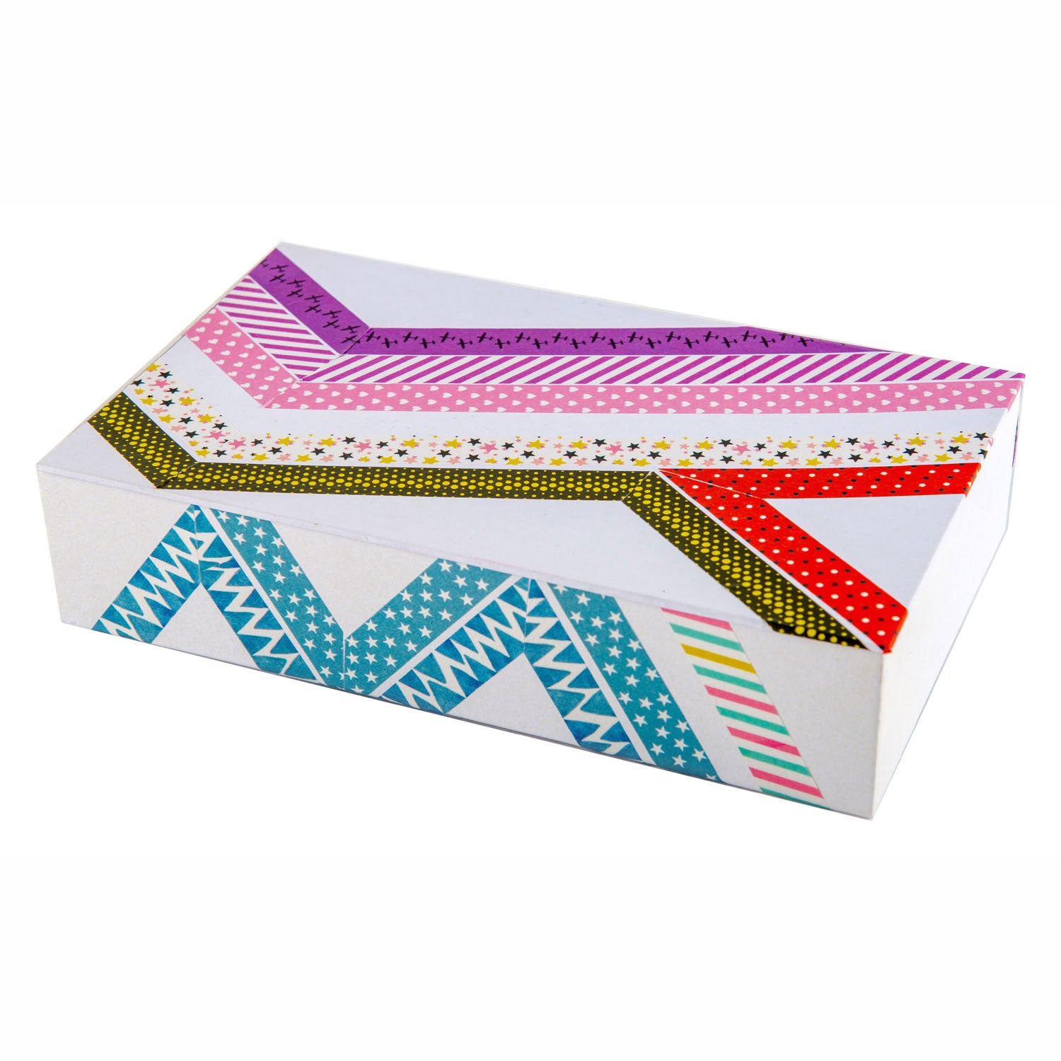 Colorations - motifs washi tape, 12 x 975cm.