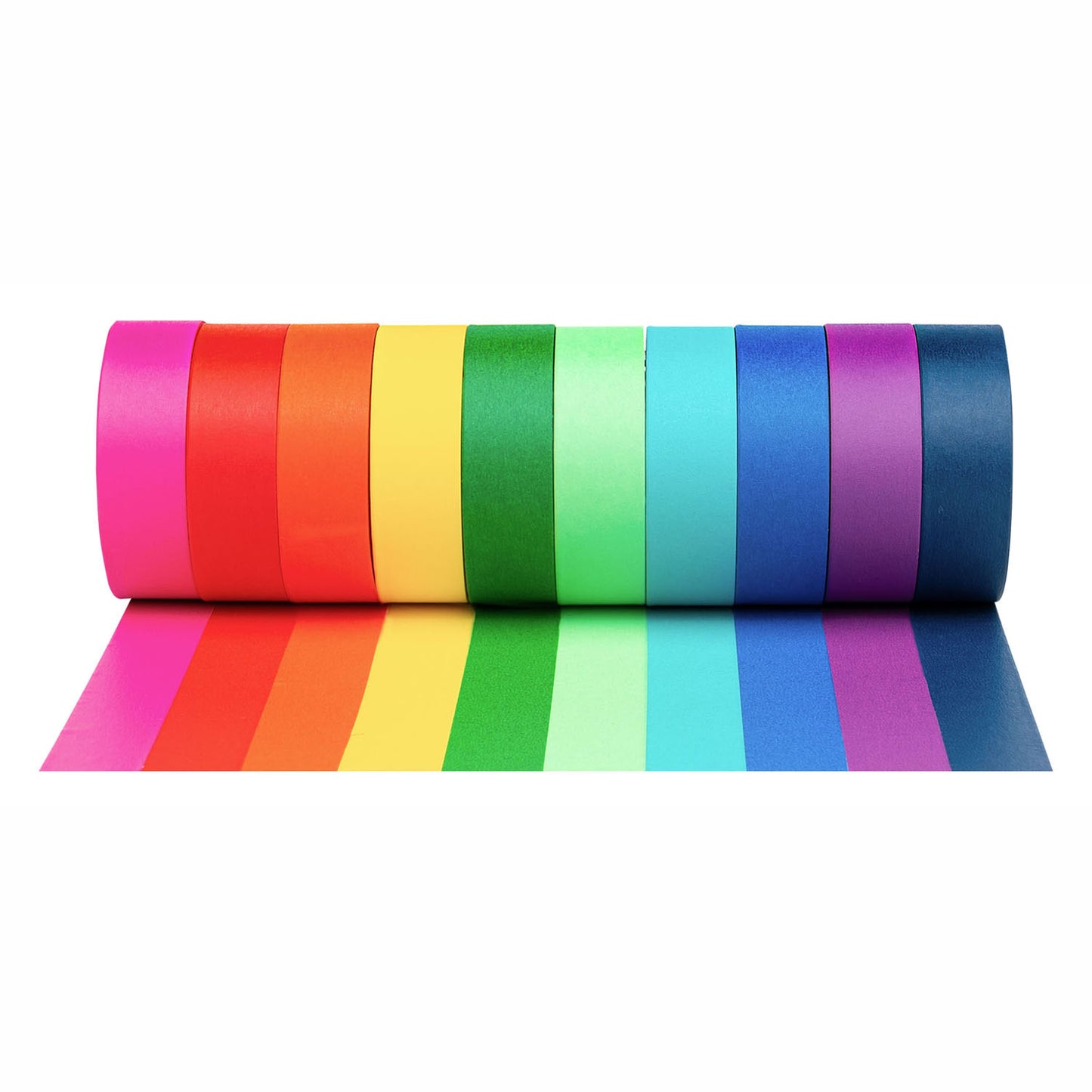 Colorations - Couleurs fixes du ruban Washi, 10 x 500 cm