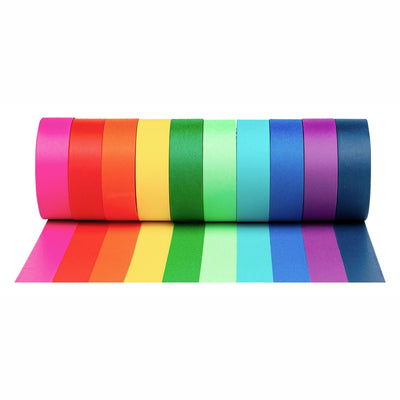 Colorations - Couleurs fixes du ruban Washi, 10 x 500 cm