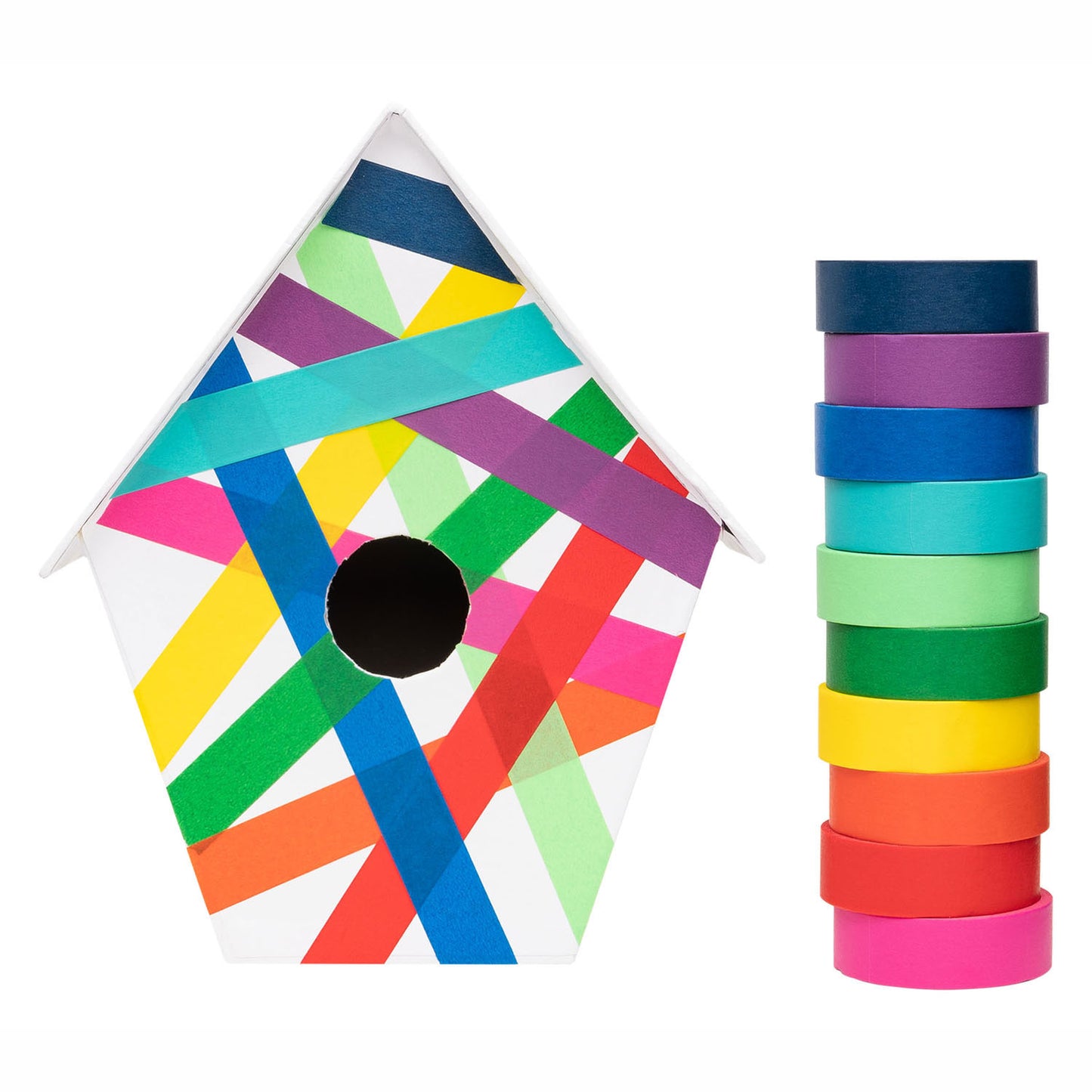 Colorations - Couleurs fixes du ruban Washi, 10 x 500 cm