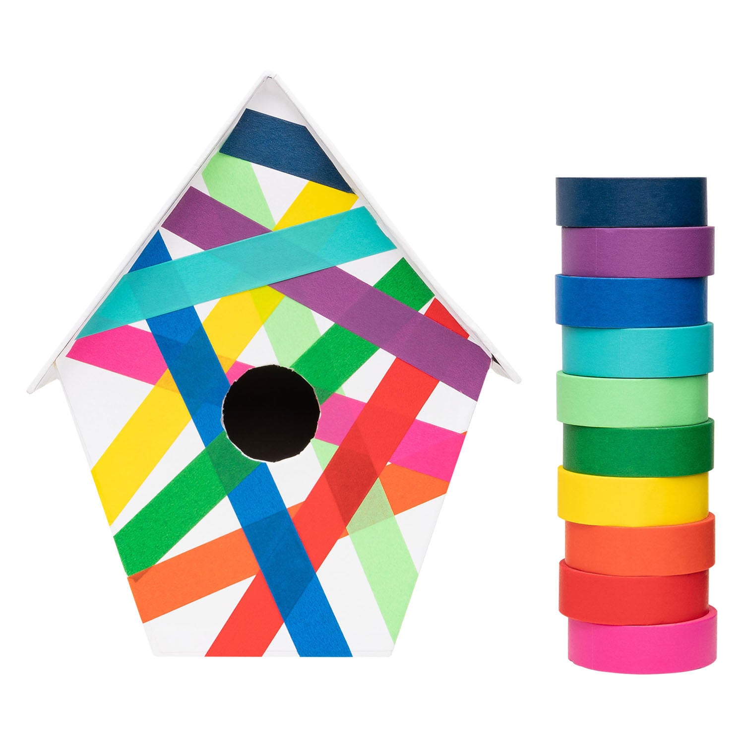 Colorations - Couleurs fixes du ruban Washi, 10 x 500 cm