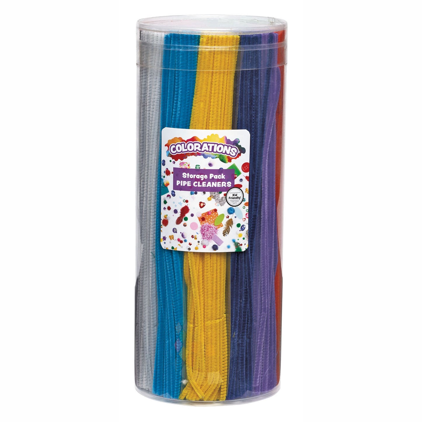 Colourations Chenille wire Colour 12 couleurs, 600pcs.
