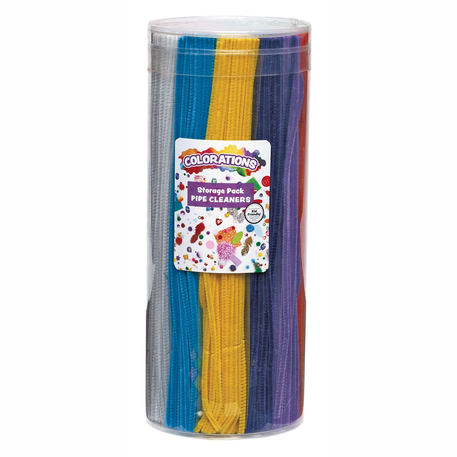 Colourations Chenille wire Colour 12 couleurs, 600pcs.