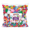 Colorations Sac de pompons 450g, 1200pcs.