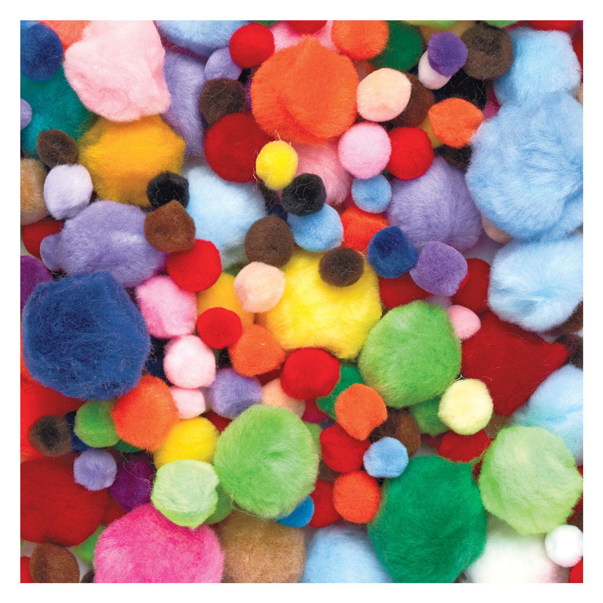 Colorations Sac de pompons 450g, 1200pcs.
