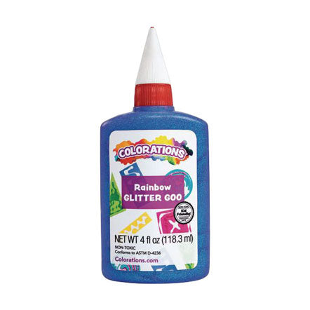 Colle pailletée arc-en-ciel Colorations - 118ml