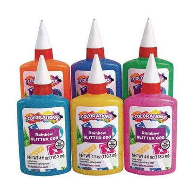 Colle pailletée arc-en-ciel Colorations - 118ml
