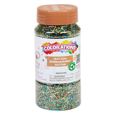 Colorations Organic Dégradable Glitter Multi, 113 grammes
