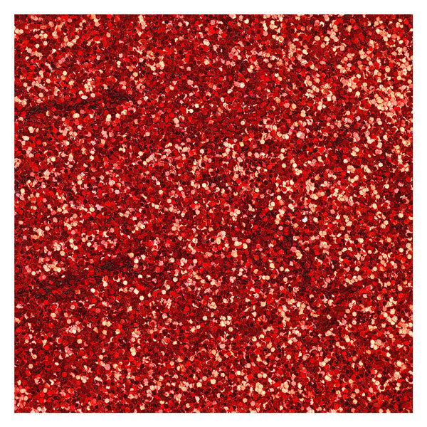 Colorations - paillettes dégradables organiques - rouge, 113 grammes