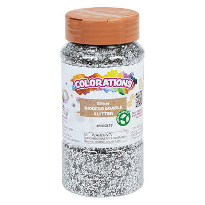 Colorations Organic Degradable Glitter Silver, 113 grammes