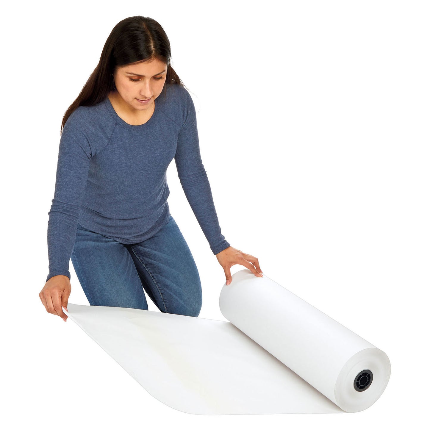 Colorations Roll Paper Blanc, 305m