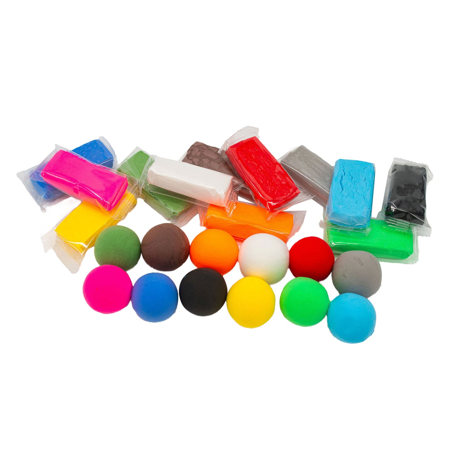 Colorations Air Dry Clay Color, ensemble de 24