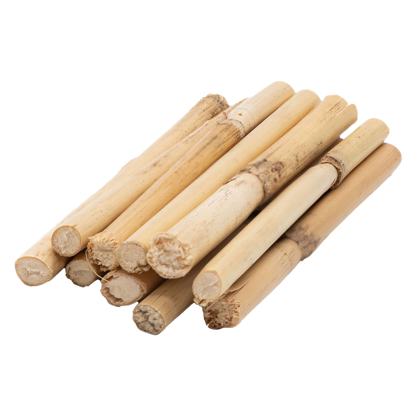 Colorations bâtonnets de bambou courts 10-12cm, 10pcs.