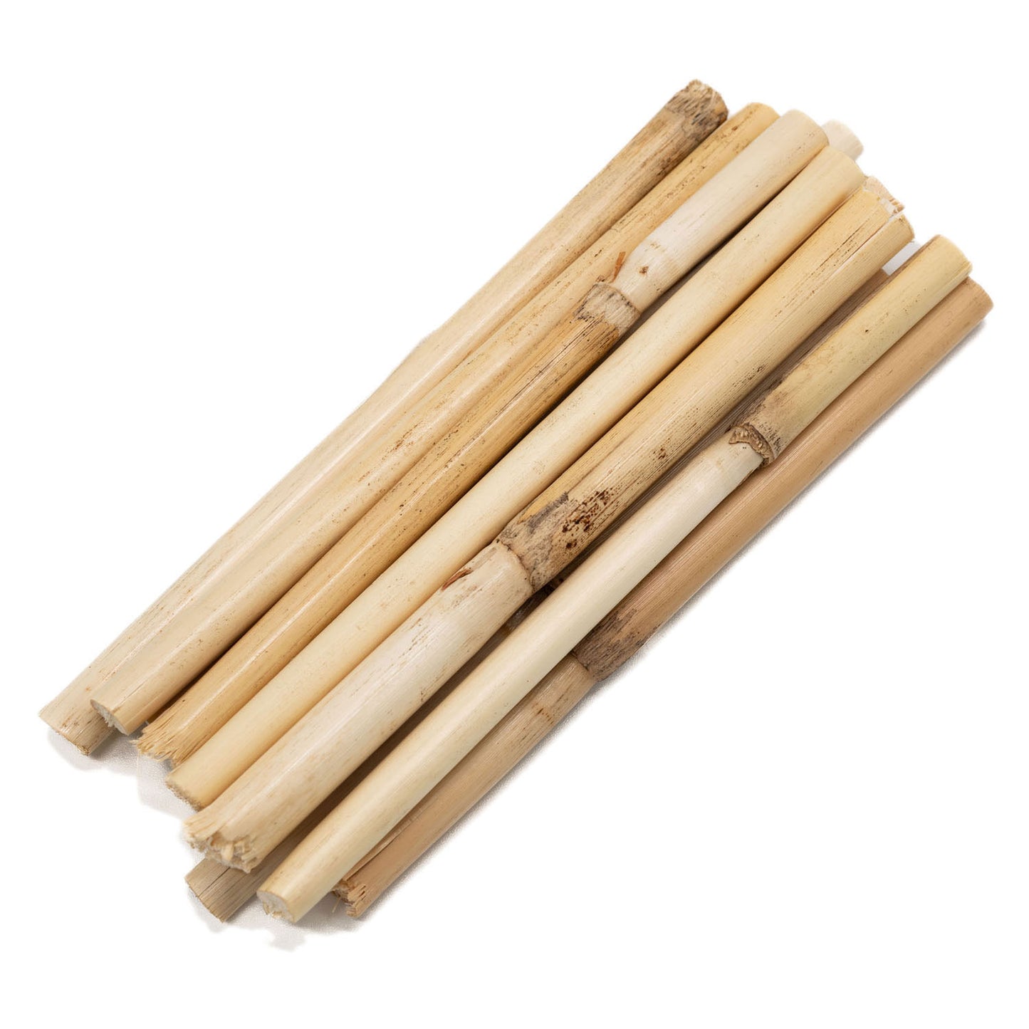 Colorations bâtonnets de bambou courts 10-12cm, 10pcs.