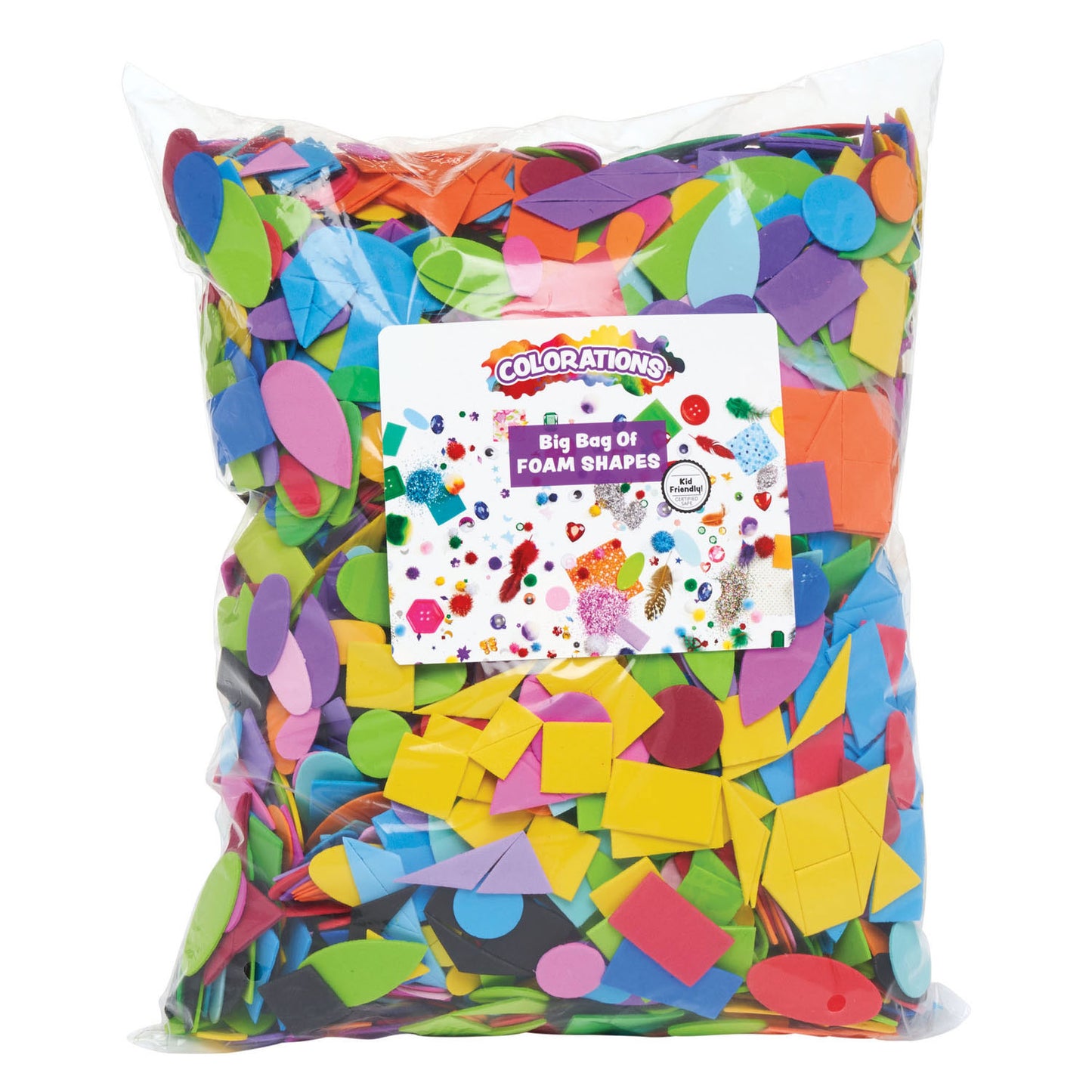 Formes de mousse de colorations en poche, 4475st.