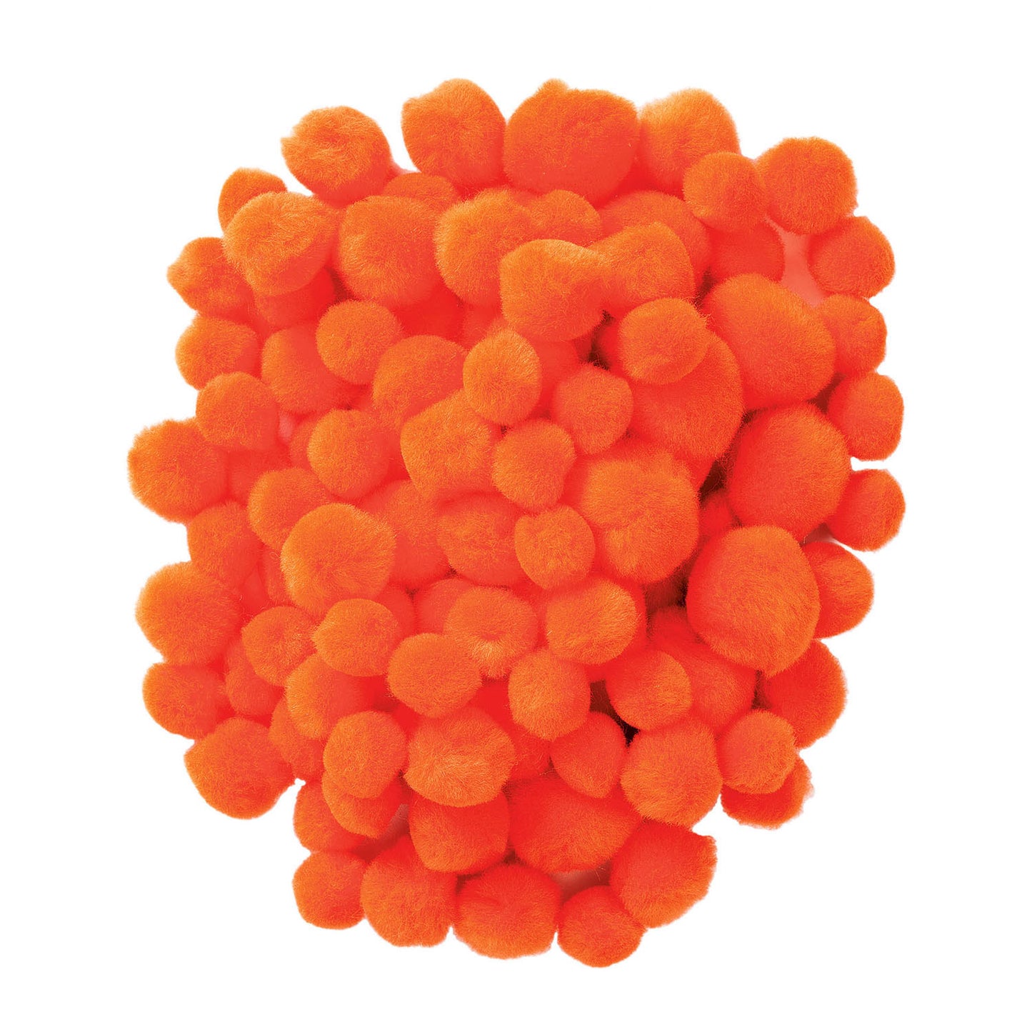 Colorations Pom Pom Oranje, 100e.