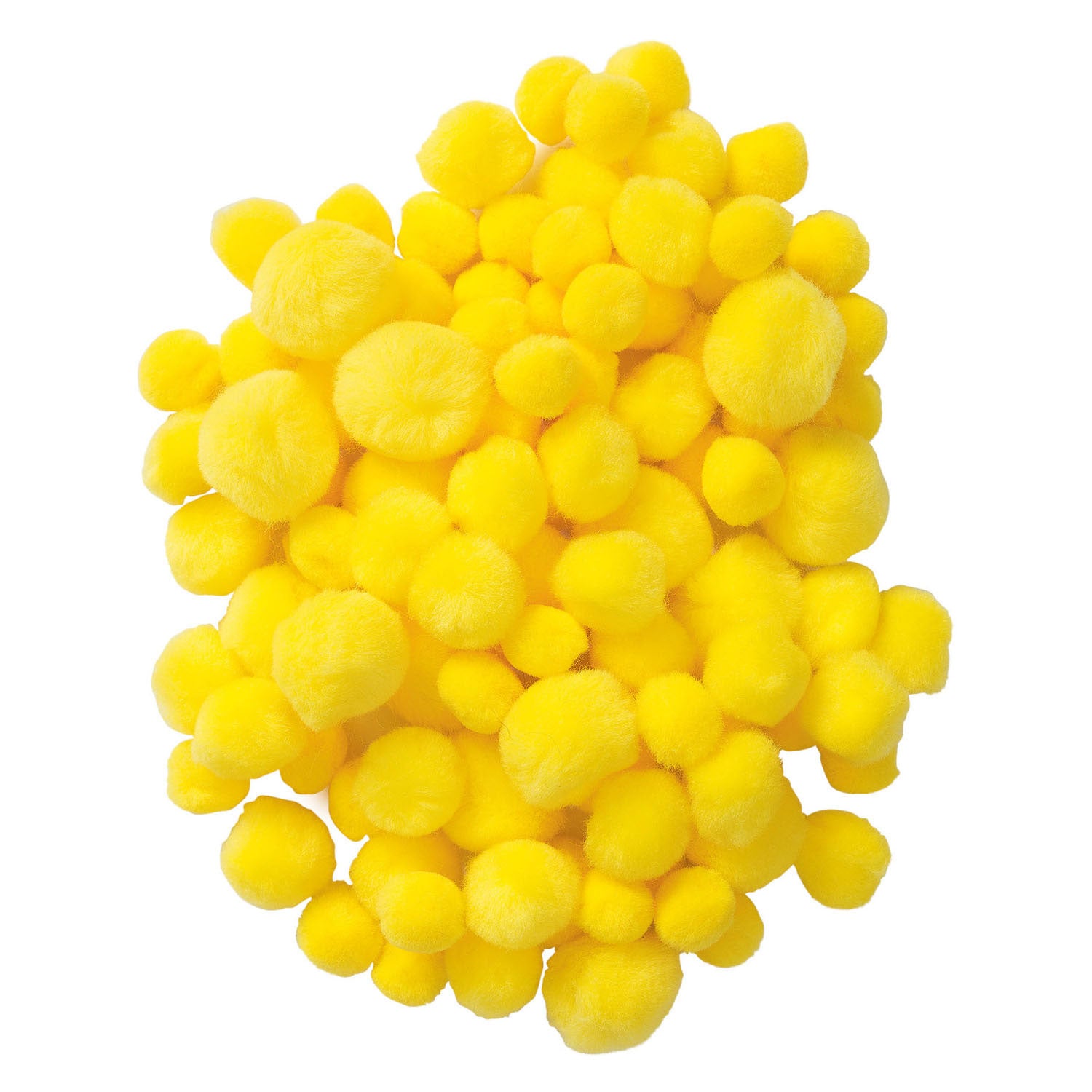 Colorations Pom Pom Geel, 100e.