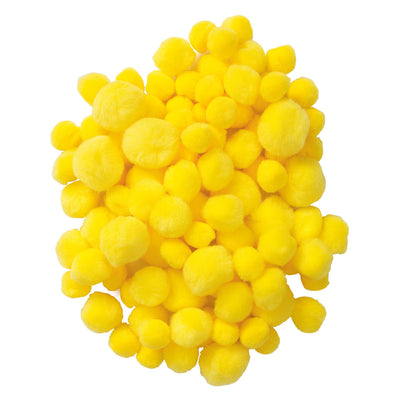 Colorations Pom Pom Geel, 100e.