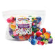 Colorations Rainbow Striped Pom Pom, 180st.