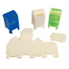 Colorations en papier pliable en papier, ensemble de 20