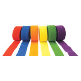 Colorations Crepe Papier Slingers Set 1, ensemble de 6 - afbeelding 1