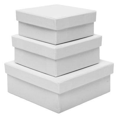 Colorations - Papier -mache Boxs Square, 3rd.