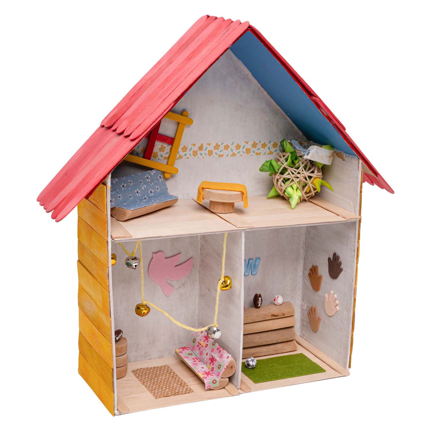 Colorations - Papier -mache Dollhouse