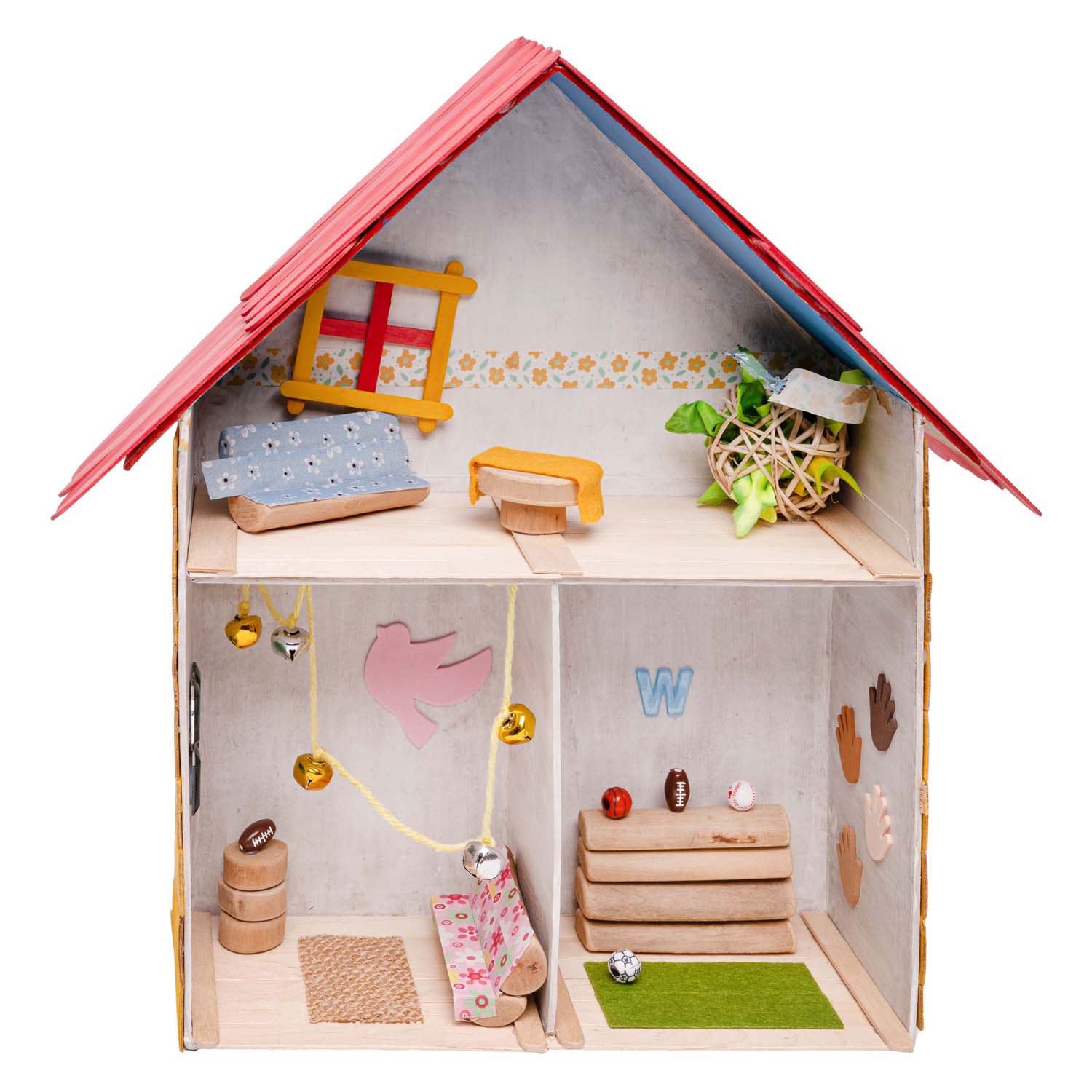 Colorations - Papier -mache Dollhouse