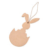 Colorations - lapin dans les ornements d'oeufs, 6e.
