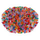 Colorations - Perons de poneys transparents 6x9 mm, 1000st.