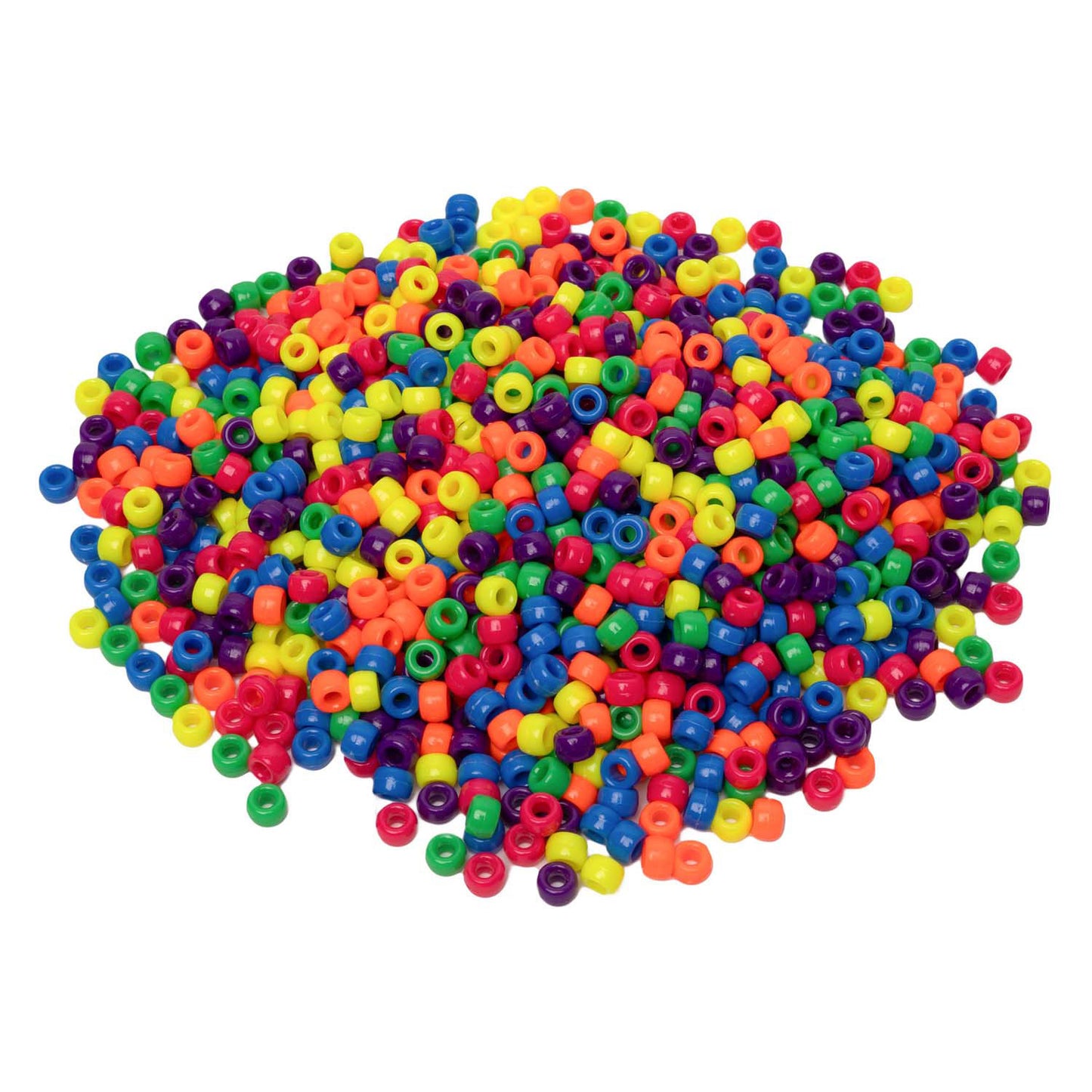 Colorations - Pie de poney Neon 6x9 mm, 1000st.